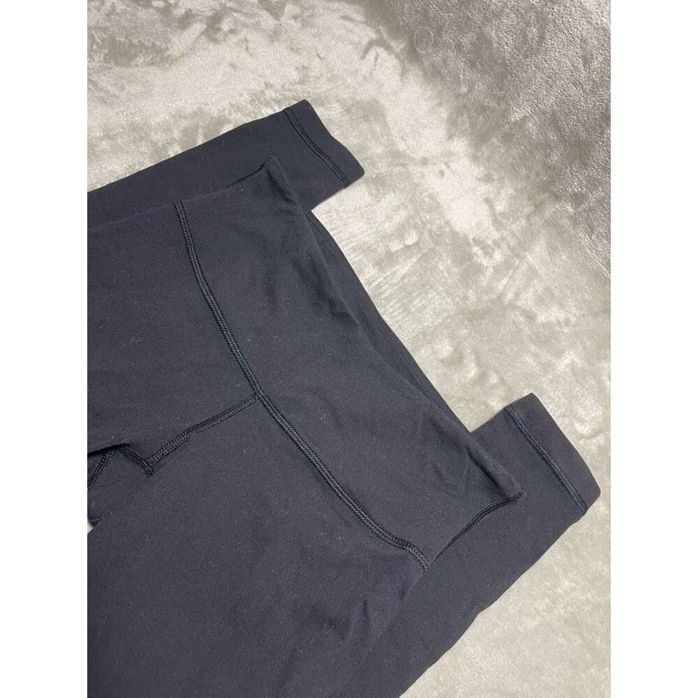 Lululemon Leggings Women Size 4 Black Yoga Gym Outdoor Workout Pants